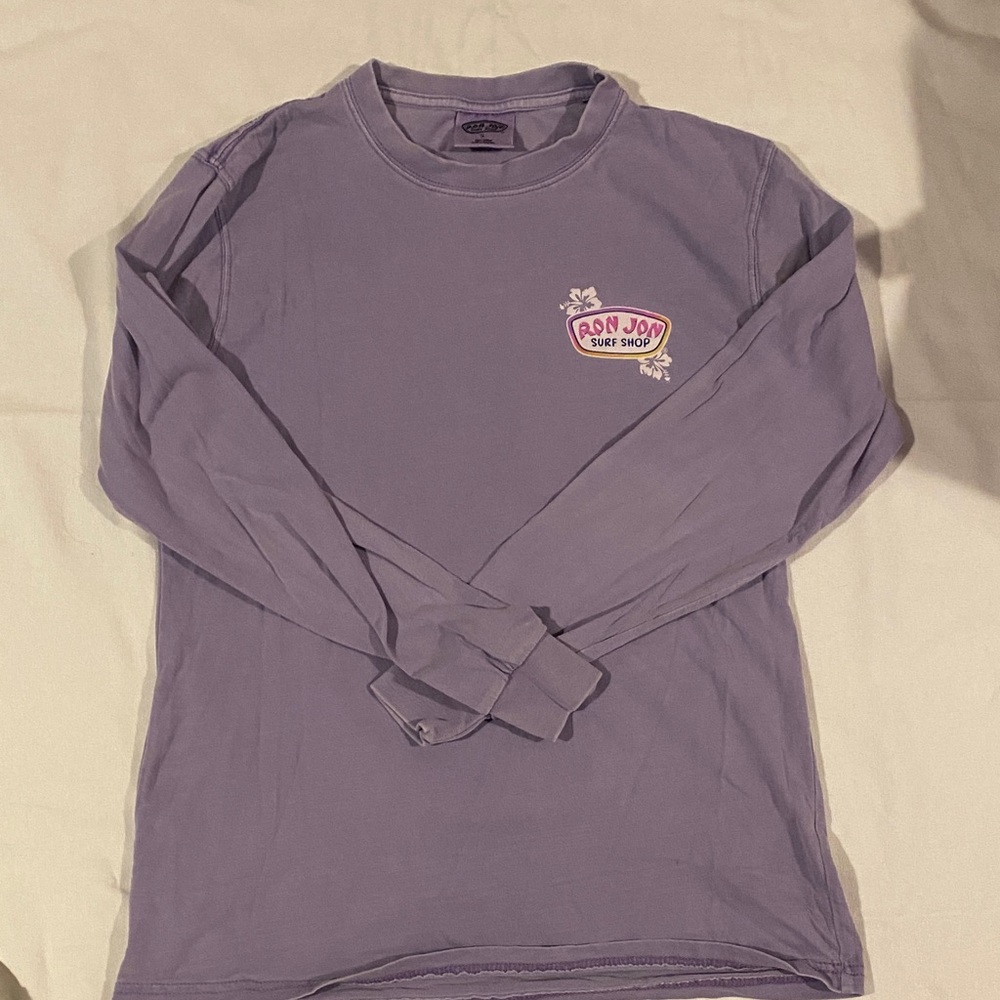 Ron Jon Surf Shop Lavender Long Sleeve Tee